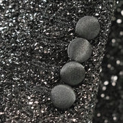 Men's Sparkling Black 2-Piece Slim-Fit Tuxedo