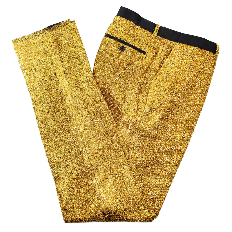 Men's Sparkling Gold 2-Piece Slim-Fit Tuxedo