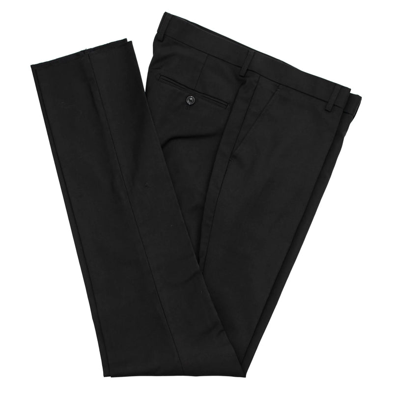 Black Trim on Cream Stretch 3-Piece Slim-Fit Tuxedo