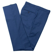 Sapphire Trim on Sapphire Stretch 3-Piece Slim-Fit Tuxedo