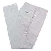 Men's Black And White Seersucker Cotton Fabric Suit