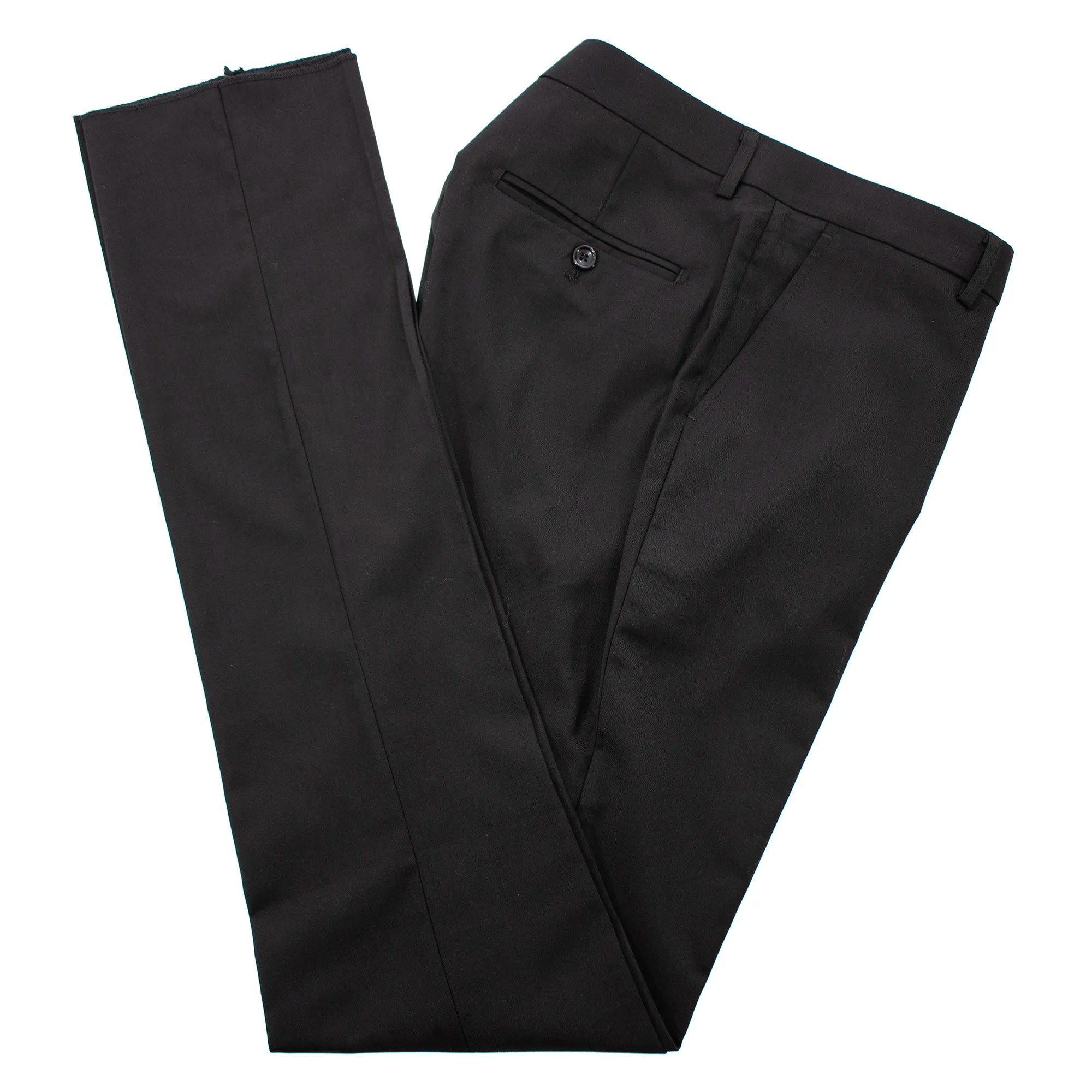 Black Trim on Yellow Stretch 3-Piece Slim-Fit Tuxedo