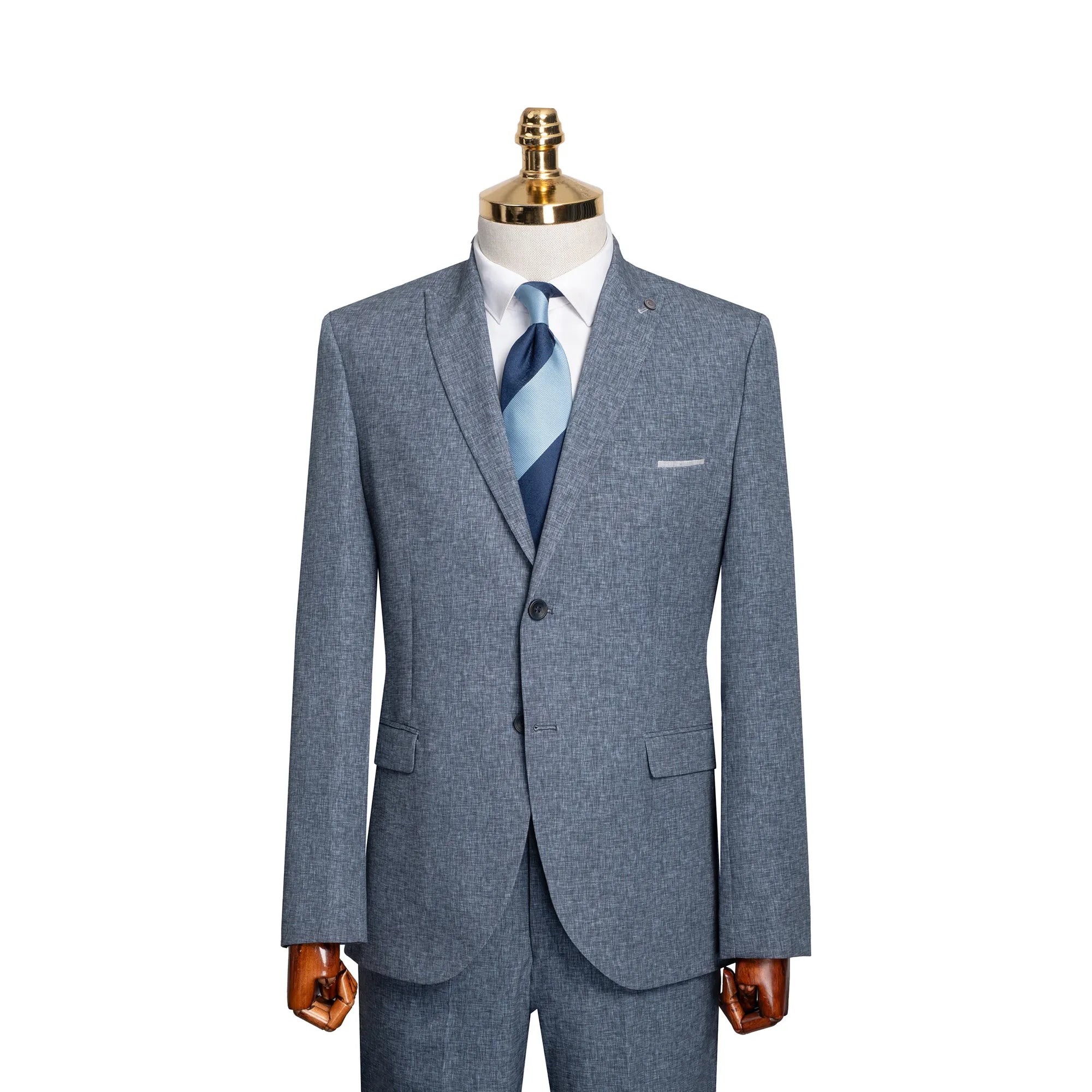 Winston | Twill 3-Piece Tailored-Fit Suit