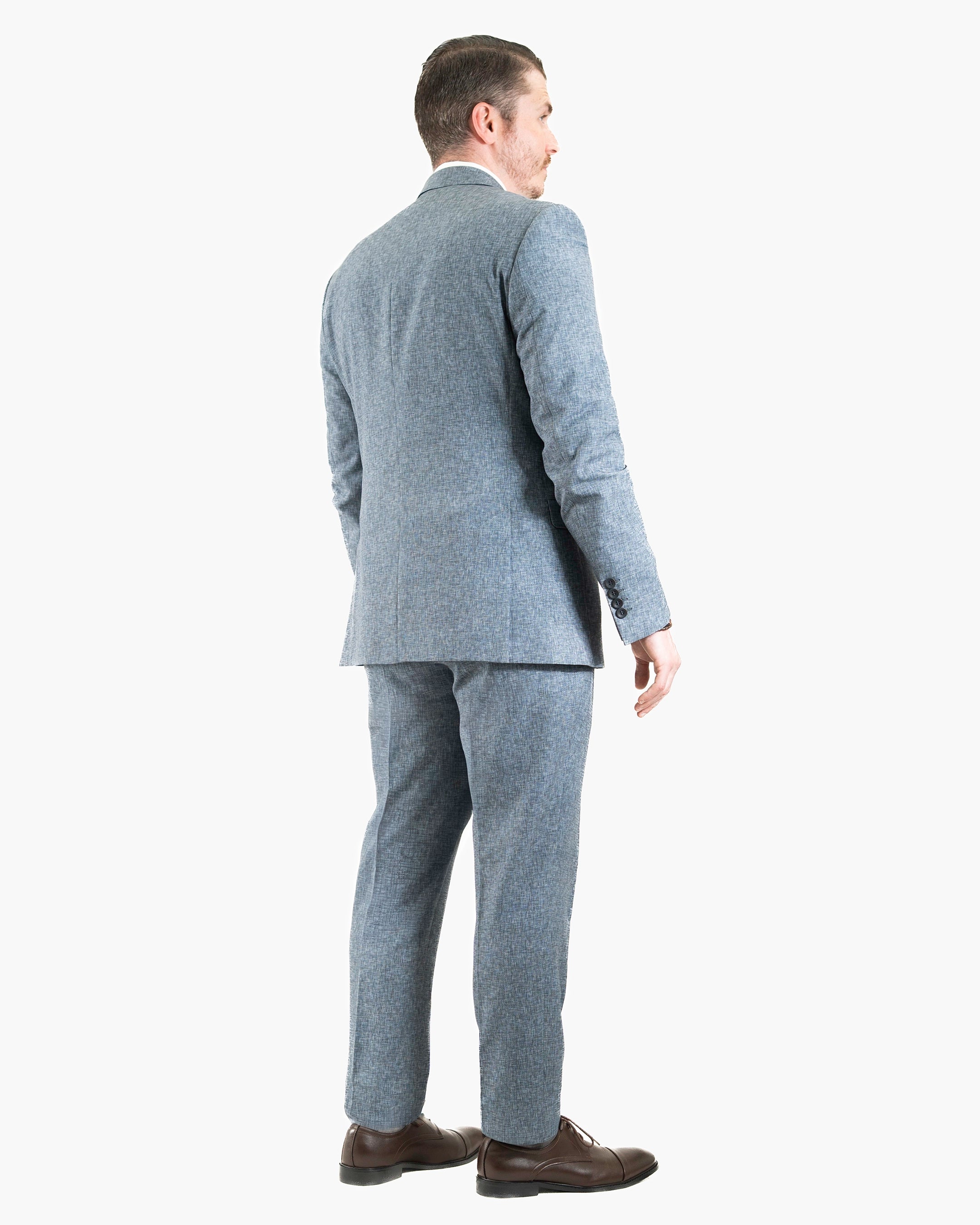 Winston | Twill 3-Piece Tailored-Fit Suit