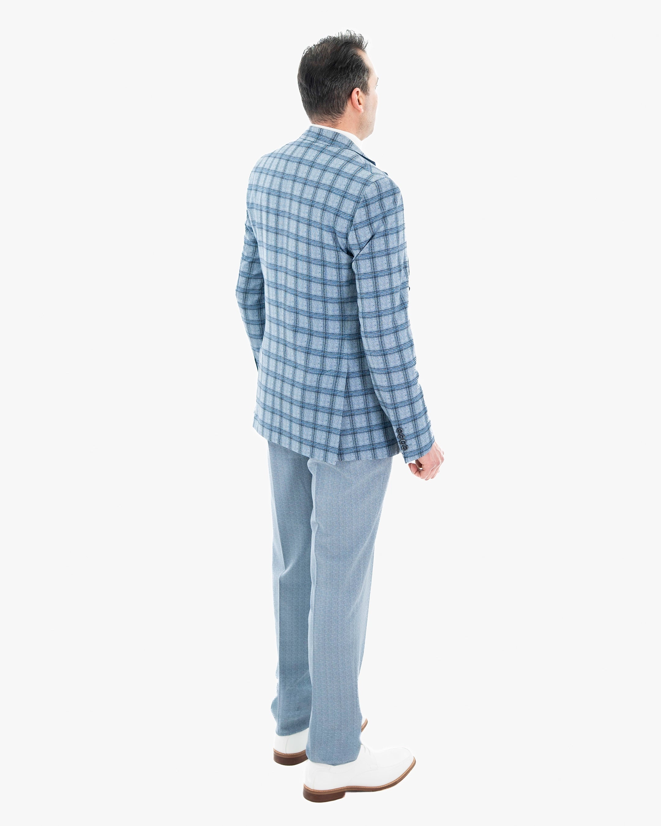 Rodney | Plaid 3-Piece Tailored-Fit Suit