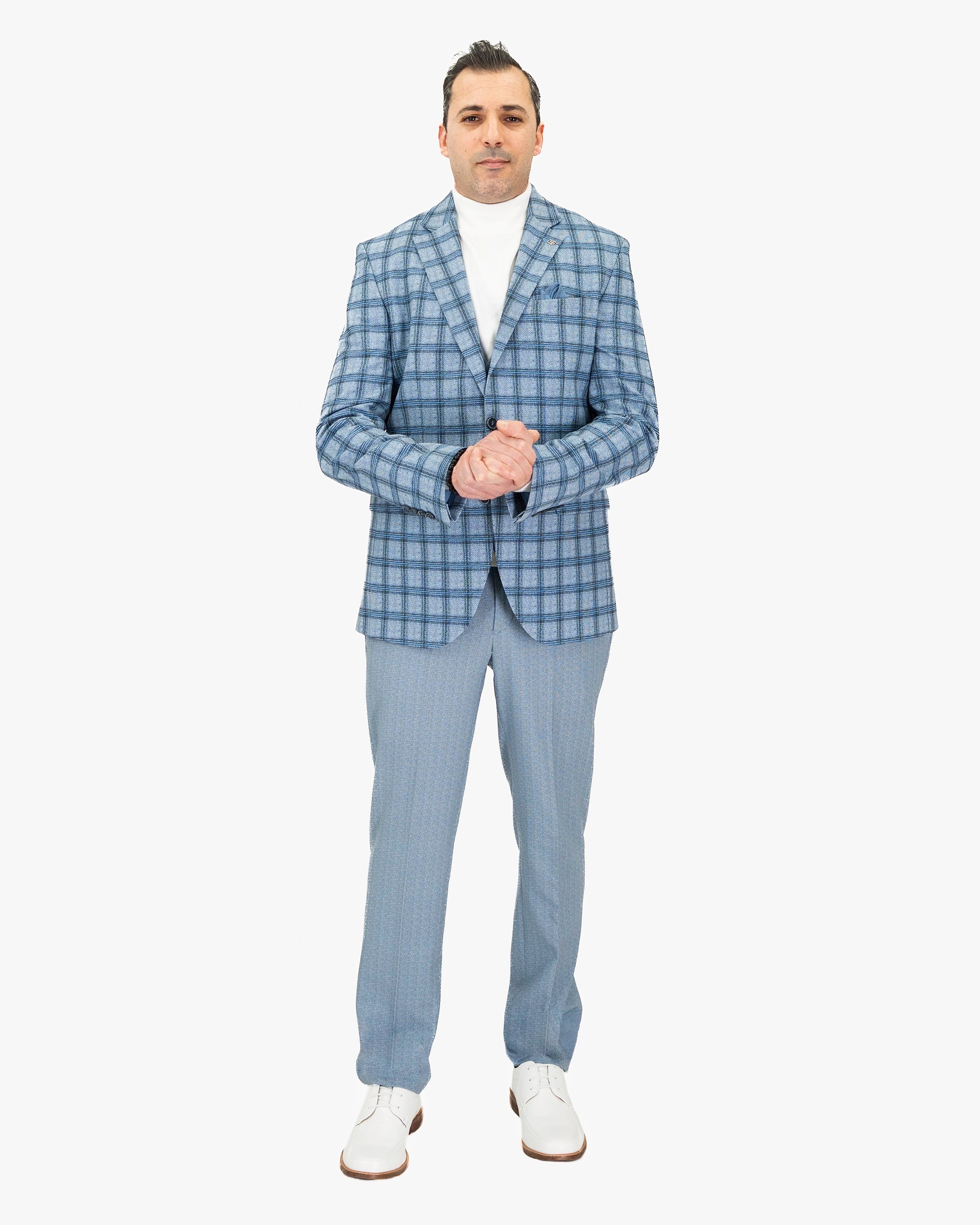 Rodney | Plaid 3-Piece Tailored-Fit Suit