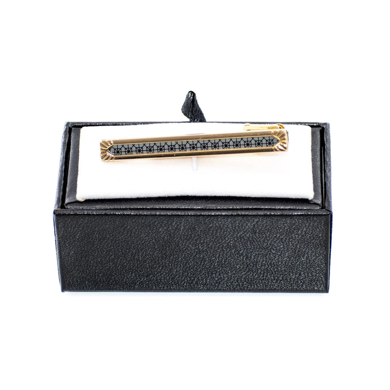 Gold Art Deco Tie-Bar