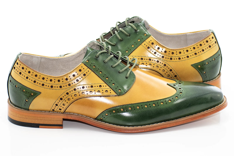 Green & Scotch Brogue Wingtip