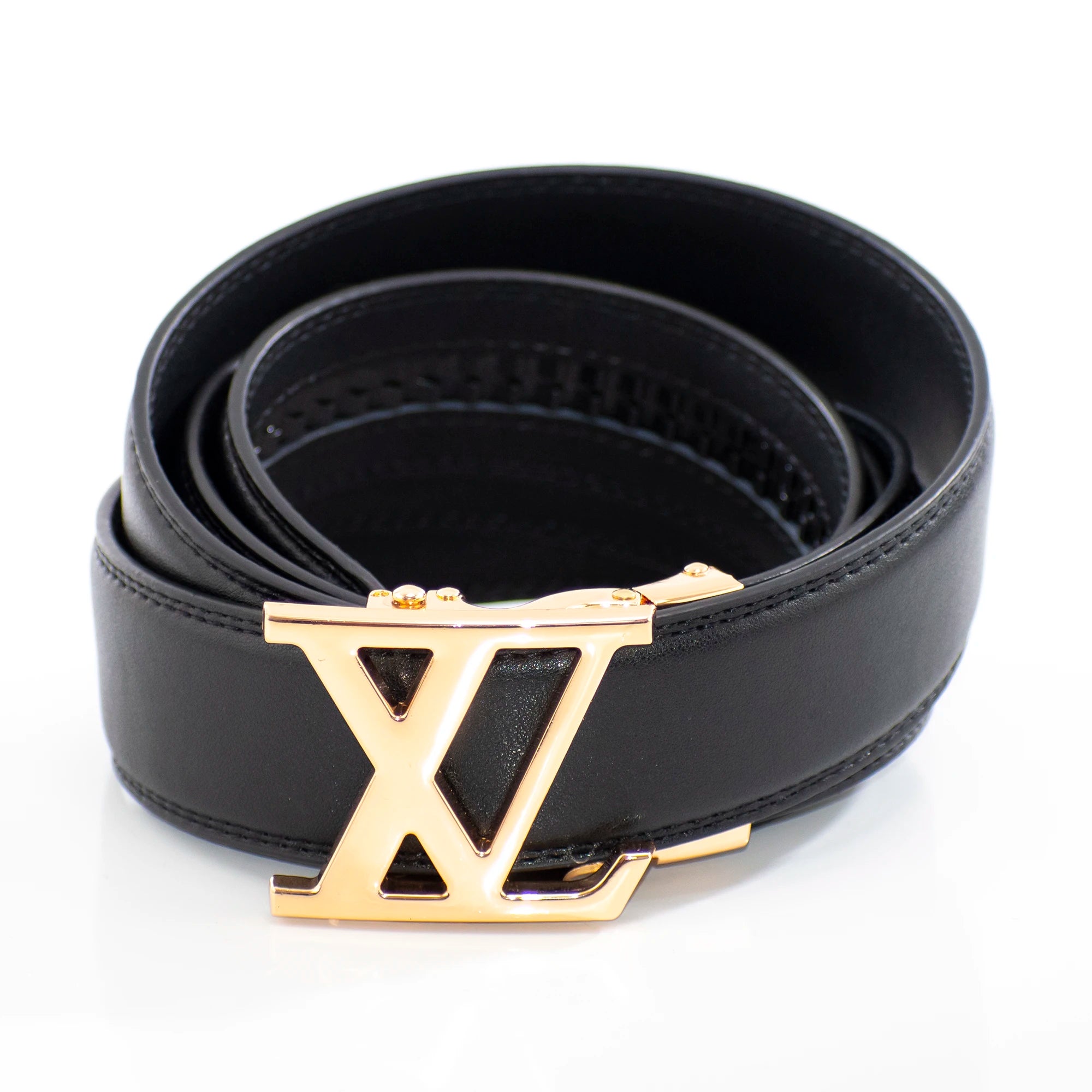 Gold Polished XL Style Belt Buckle