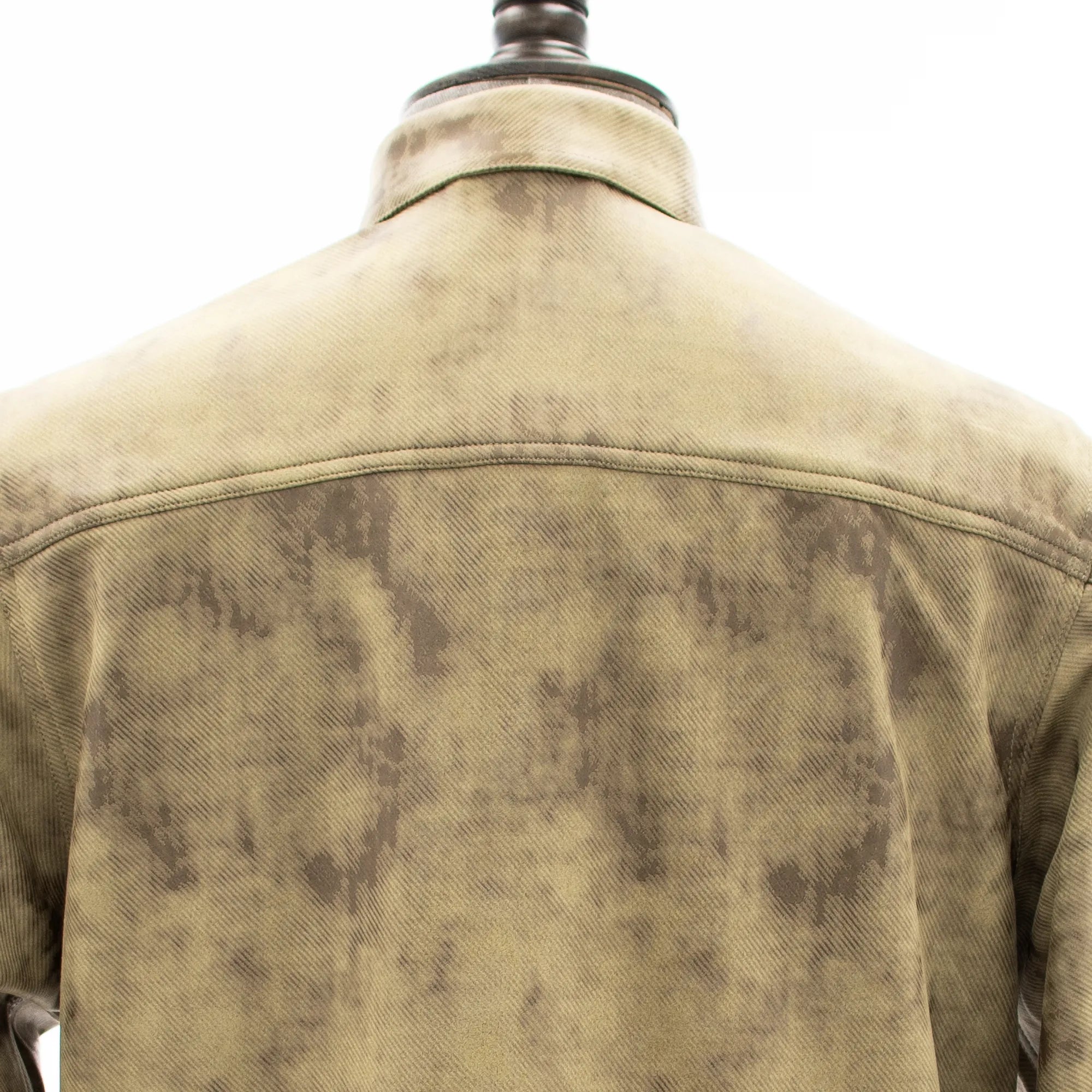Sage Vegan Leather Dress Shirt