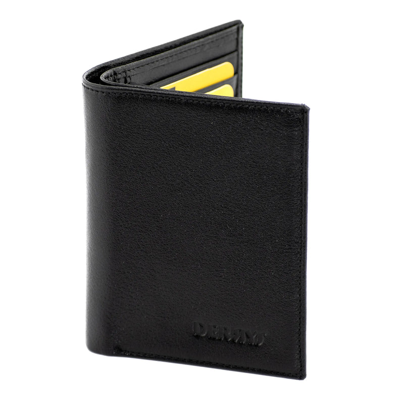 Genuine Leather Trifold Billfold Wallet