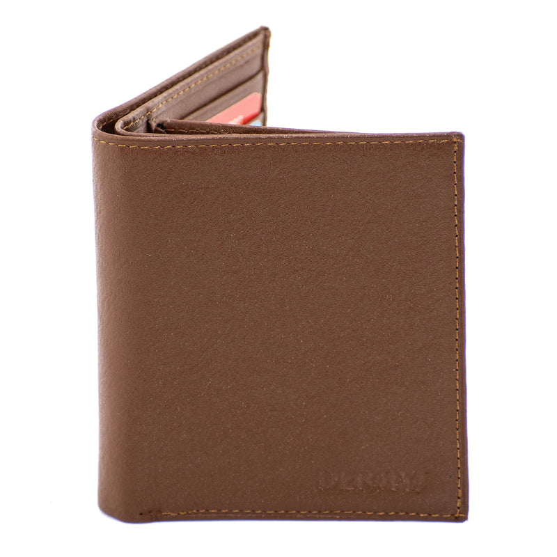Genuine Leather Trifold Billfold Wallet