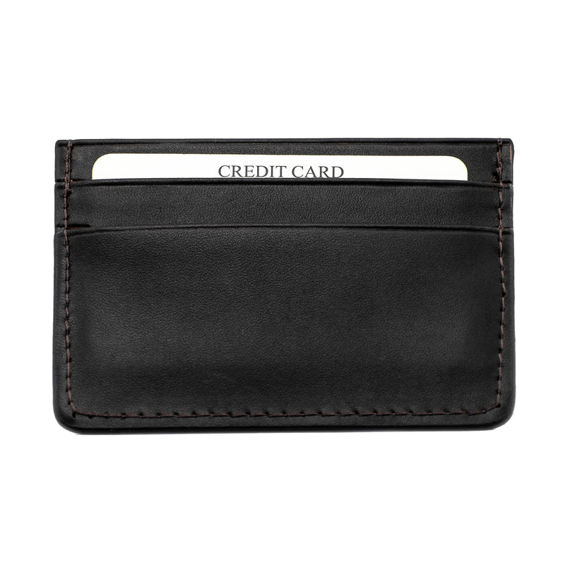 Minimalist Matte Leather Cardholder