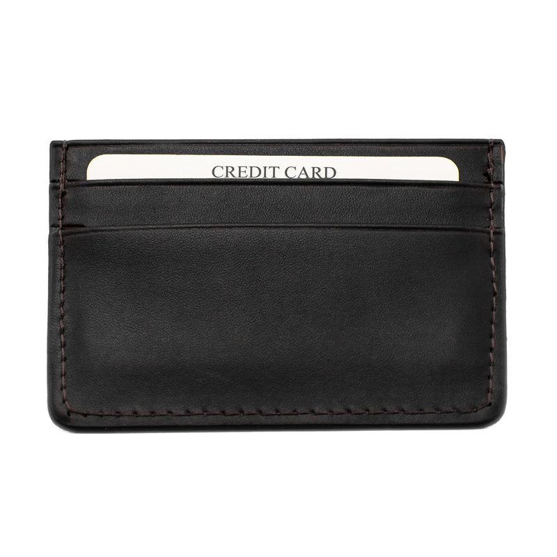 Minimalist Matte Leather Cardholder