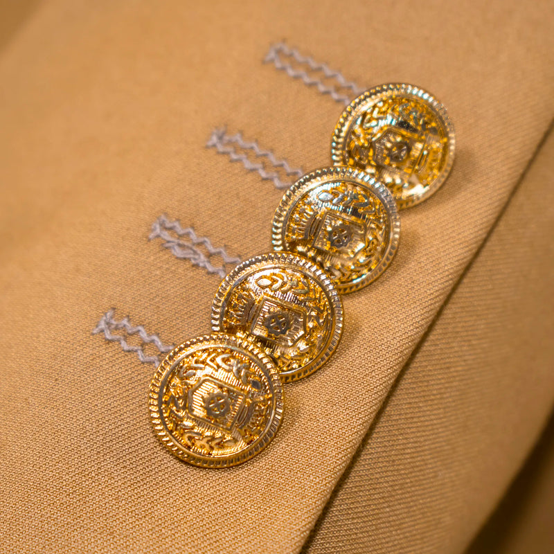 Marigold Stretch 2-Piece Slim-Fit Suit