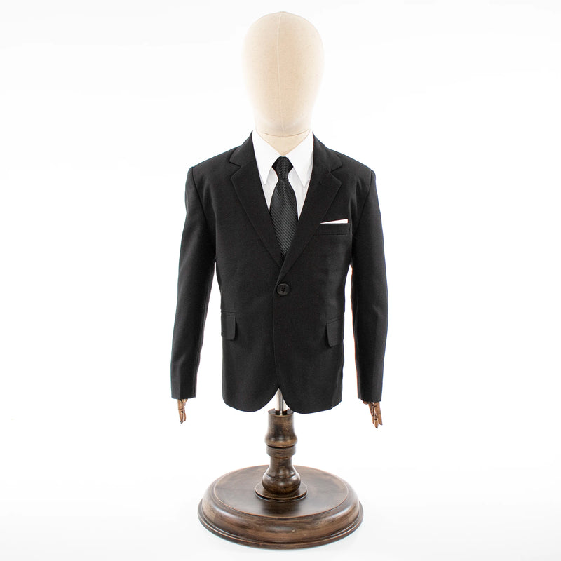 Black 3-Piece Kids' Suit