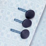 Light Blue And Navy Mod Square 3-Piece Kids Tuxedo