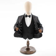 Kids' Black 3-Piece Tuxedo