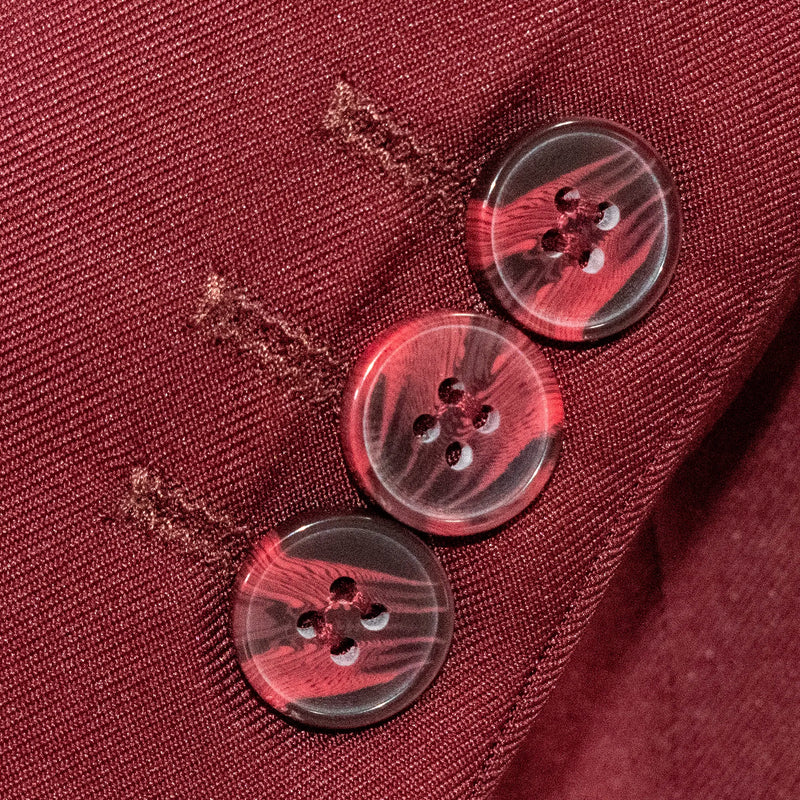 Kids' Burgundy 3-Piece Tuxedo