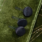 Kids' Green Velvet 3-Piece Tuxedo