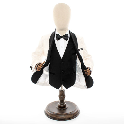 Kids' Champagne Glitter Tuxedo