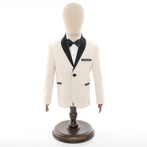 Kids' Champagne Glitter Tuxedo
