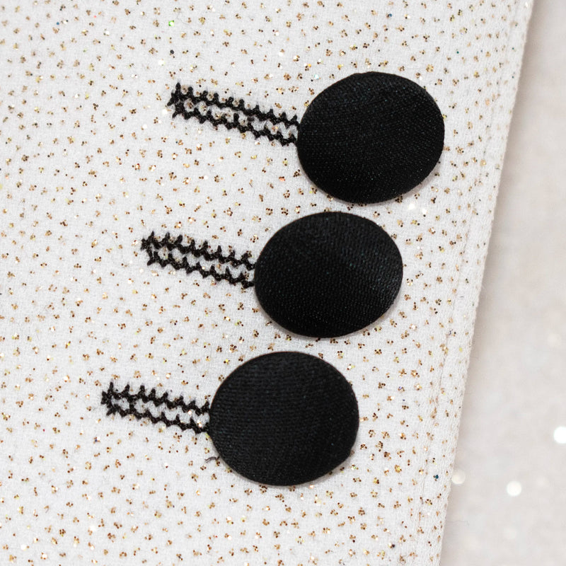 Kids' Champagne Glitter Tuxedo