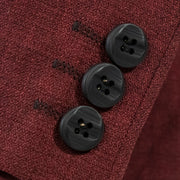 Kids' Dark Burgundy 3-Piece Suit