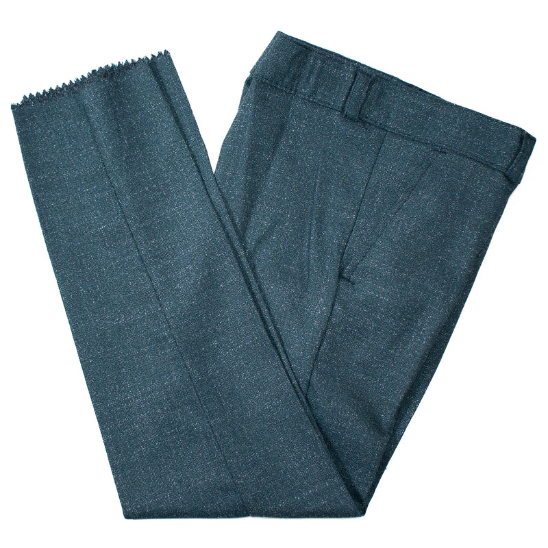 Kid's Teal Green Plaid 3-Piece Suit