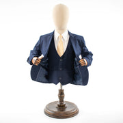 Kids' Navy Blue 3-Piece Suit
