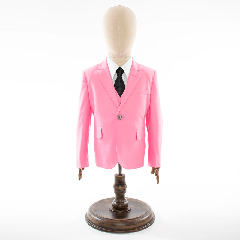 Kids' Pink 3-Piece Suit