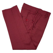 Kids' Burgundy 3-Piece Suit