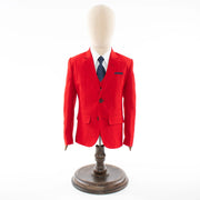 Kids' Red 3-Piece Suit