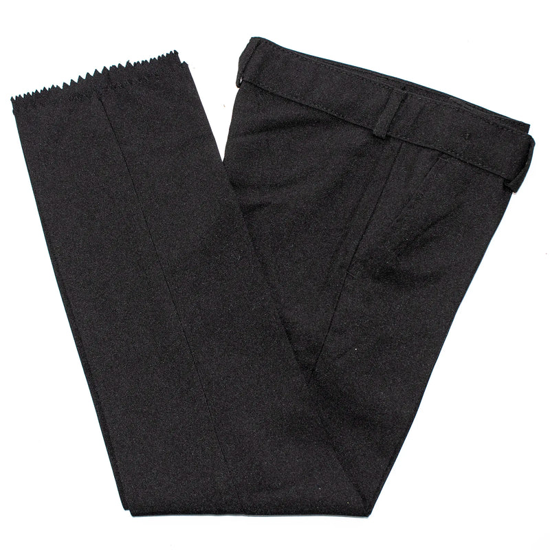 Kids' White And Black Velvet 3-Piece Tuxedo