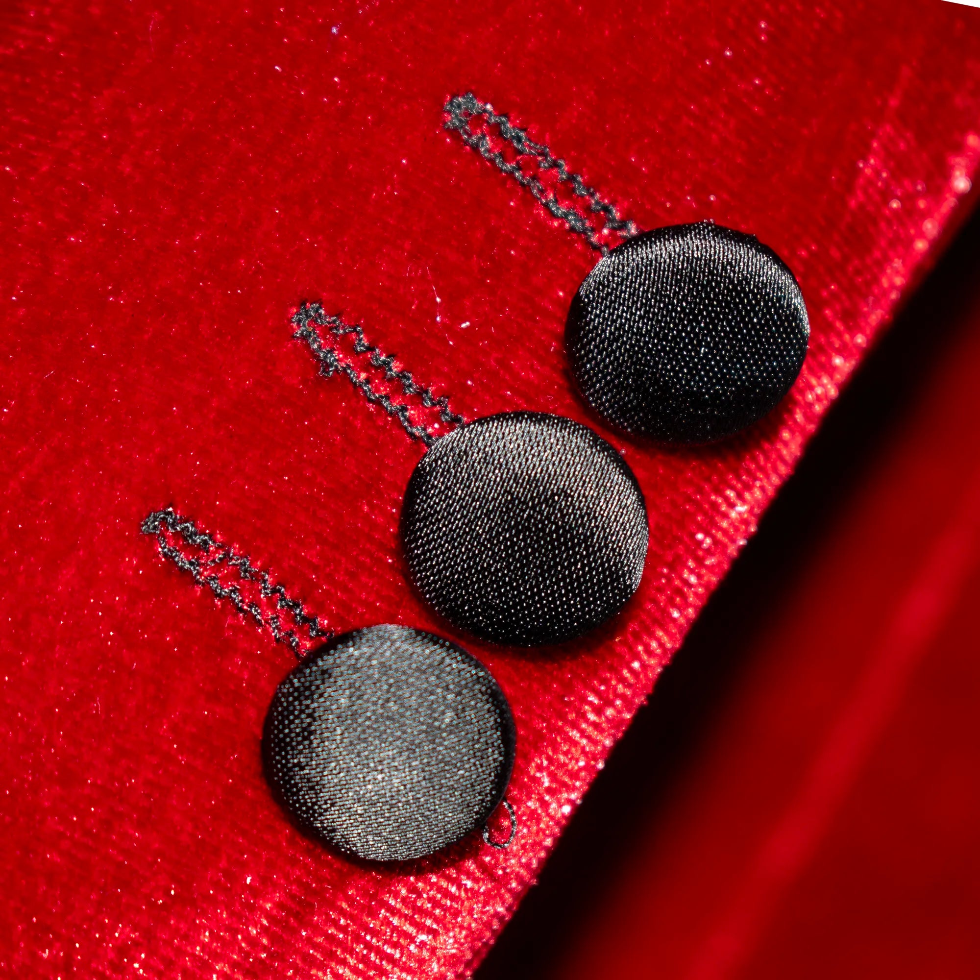 Red Velvet Double-Breasted 3-Piece Kids' Tuxedo