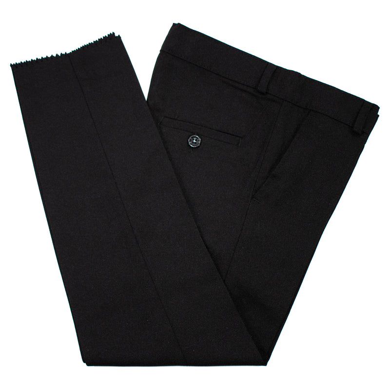 Black Glitter 3-Piece Kids' Tuxedo with Matching Waistcoat