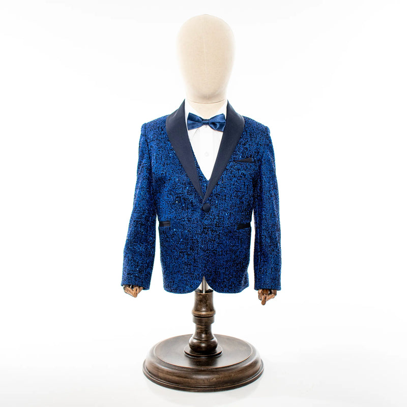 Sapphire Sparkle 3-Piece Kids' Tuxedo