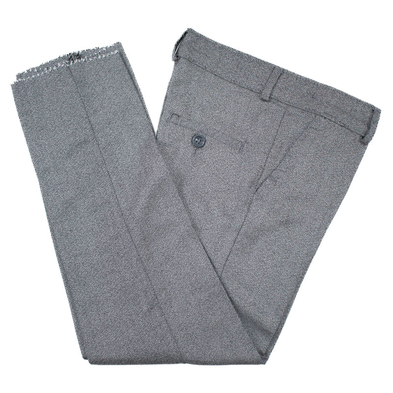 Kids' Gray Twill 3-Piece Suit 