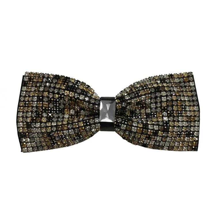 Assorted Rhinestone Bow Tie