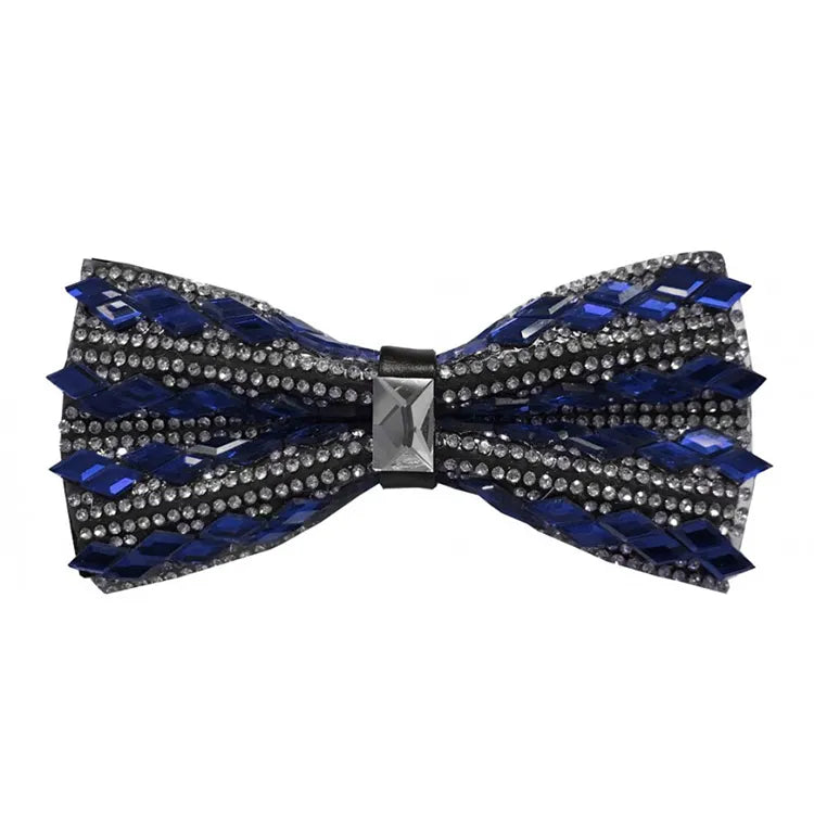Deluxe Jeweled Mix Bow Tie