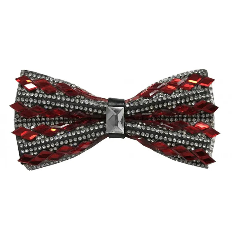 Deluxe Jeweled Mix Bow Tie