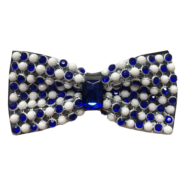 Jeweled Center Bow Tie