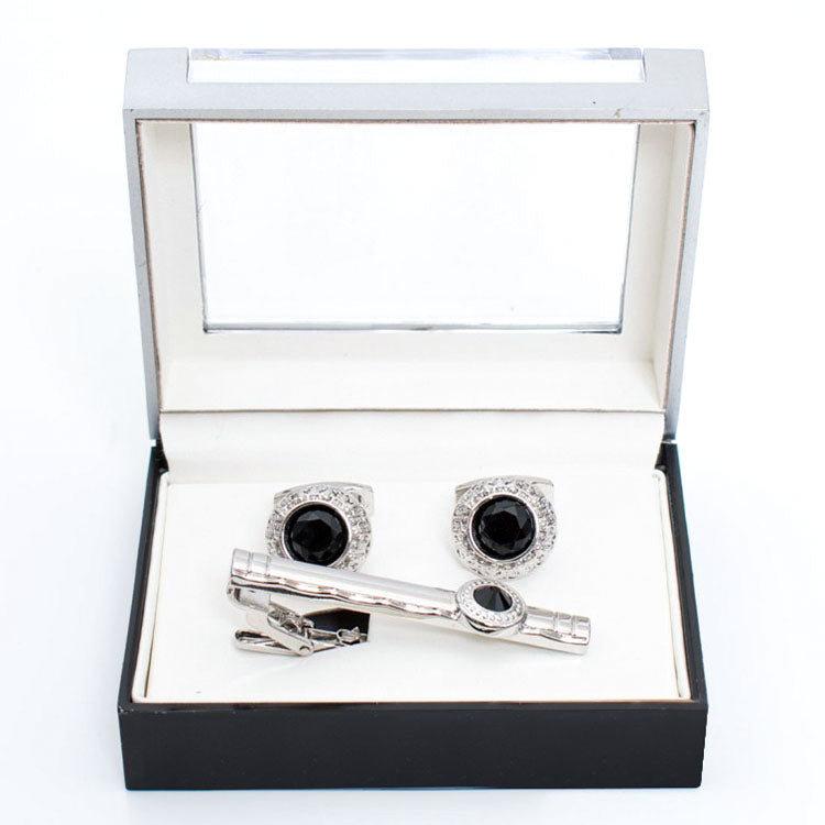 Circular Engraved Cufflinks