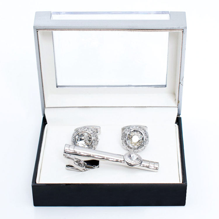 Circular Engraved Cufflinks