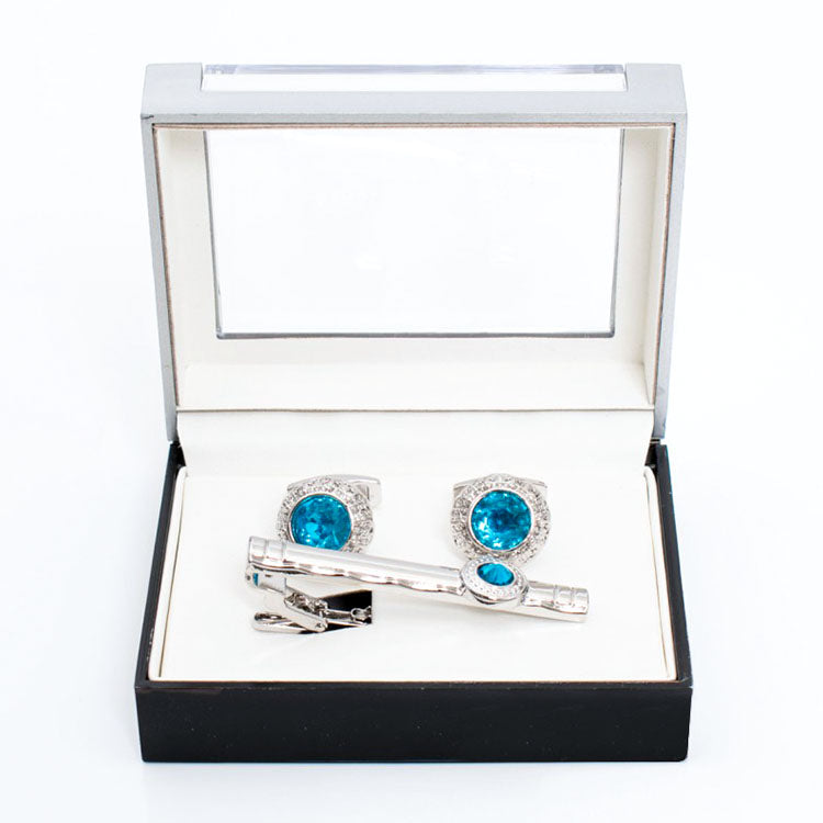 Circular Engraved Cufflinks