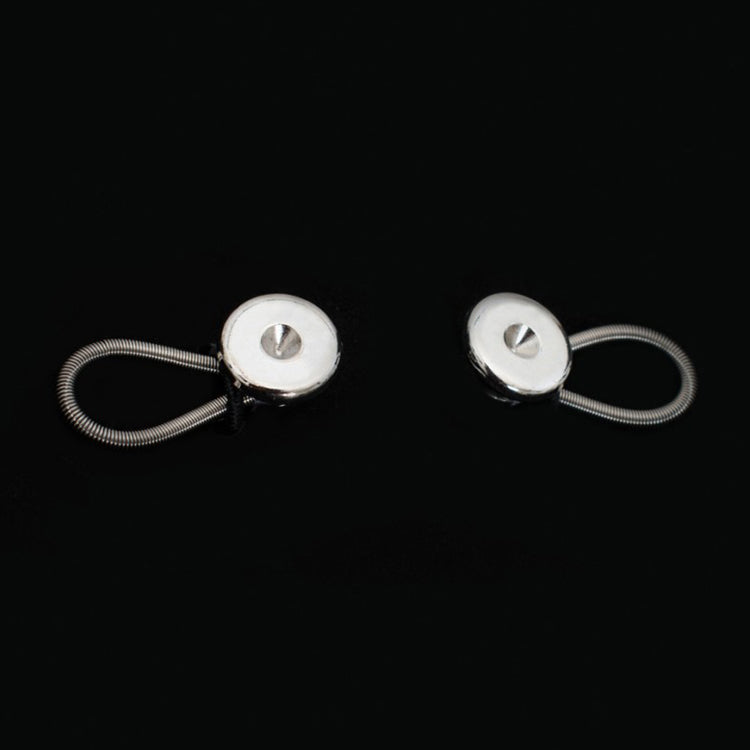 Circular Silver Plated Collar Extenders
