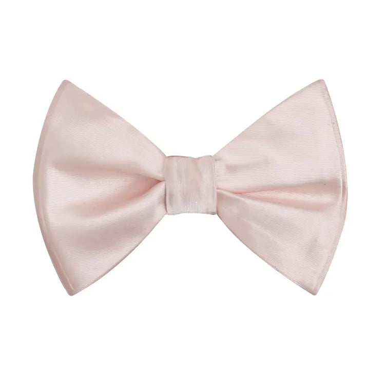 Kids' Solid Butterfly Bow Tie & Hanky