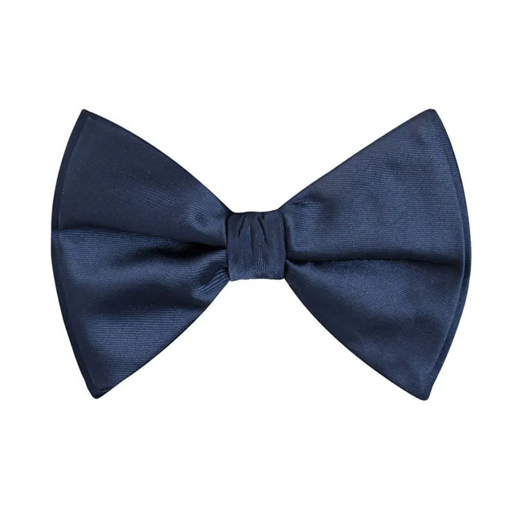 Kids' Solid Butterfly Bow Tie & Hanky