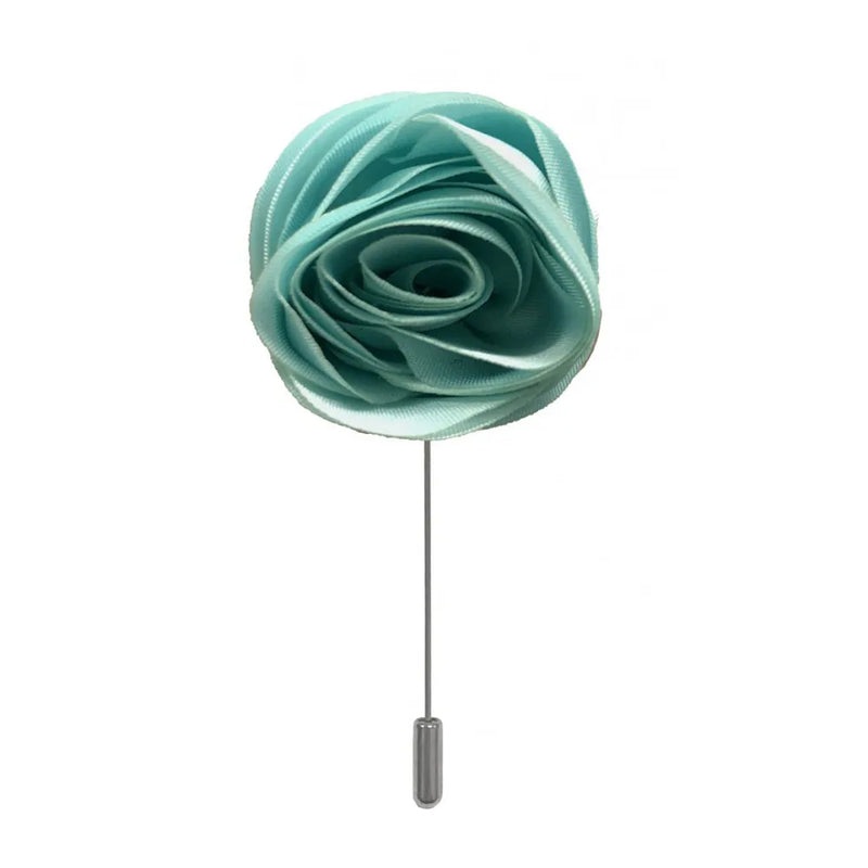Rose Shaped Floral Lapel Pin