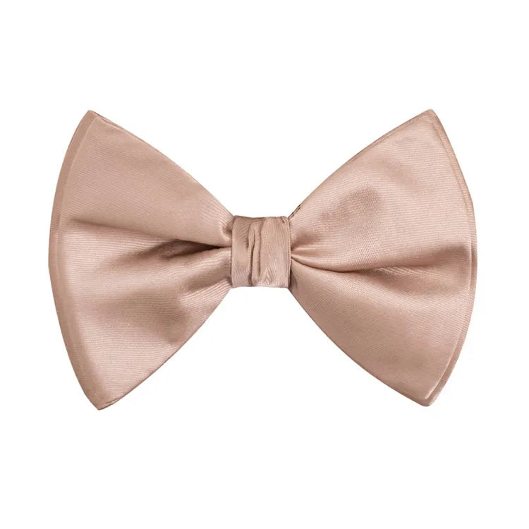 Kids' Solid Butterfly Bow Tie & Hanky